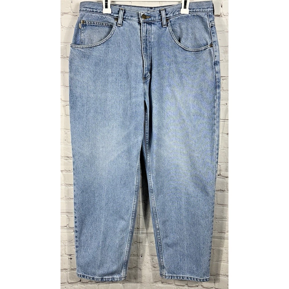 LL Bean Jeans Men's 36x29 Light Blue Double L Relaxed Fit‎ Straight Leg